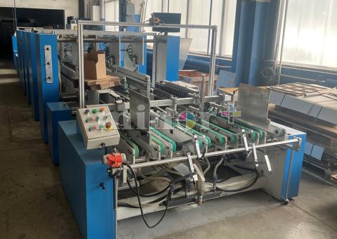 ES-1450PC használt 1-3 pontos automata ragasztógép