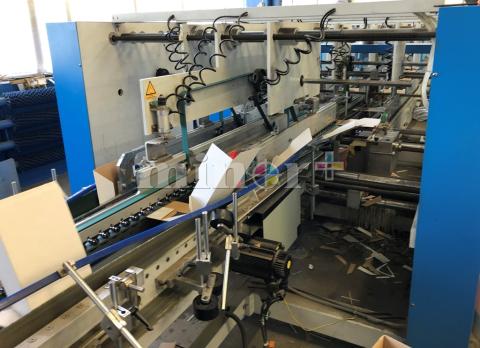 ES-1450PC használt 1-3 pontos automata ragasztógép