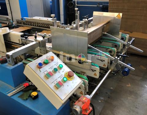 ES-1450PC használt 1-3 pontos automata ragasztógép