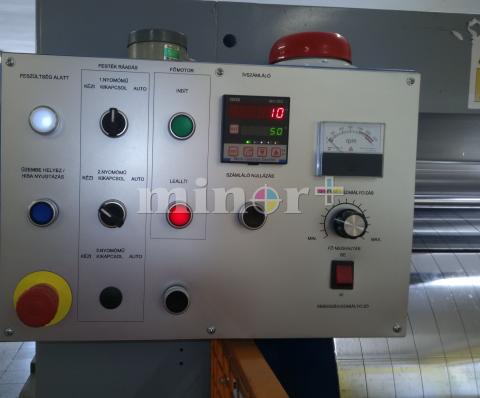 FX-10 használt 2 színes flexo nyomógép