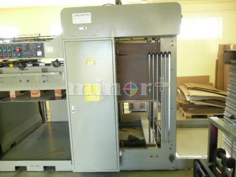 Used ABT-145 platen die-cutters with aut. feeder/delivery unit Used ABT-145 platen die-cutters with aut. feeder/delivery unit