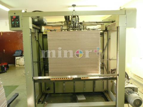 Used ABT-145 platen die-cutters with aut. feeder/delivery unit Used ABT-145 platen die-cutters with aut. feeder/delivery unit