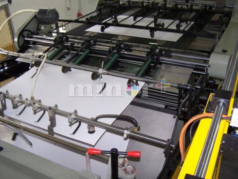 Used ABT-145 platen die-cutters with aut. feeder/delivery unit Used ABT-145 platen die-cutters with aut. feeder/delivery unit